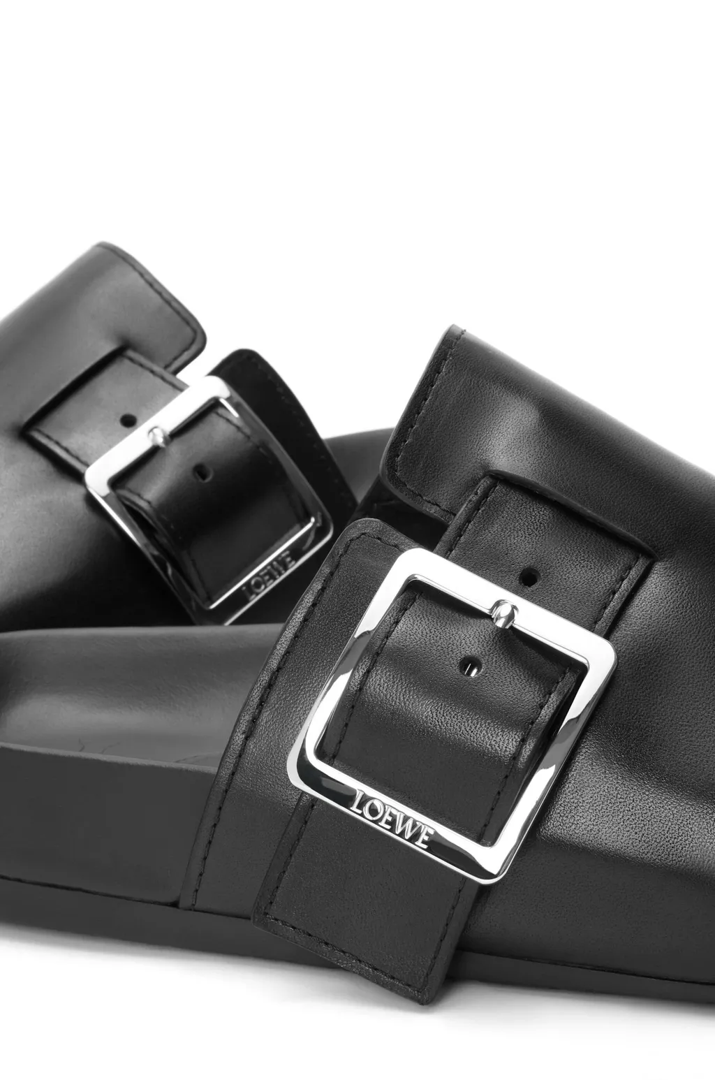 Ease Buckle Mules