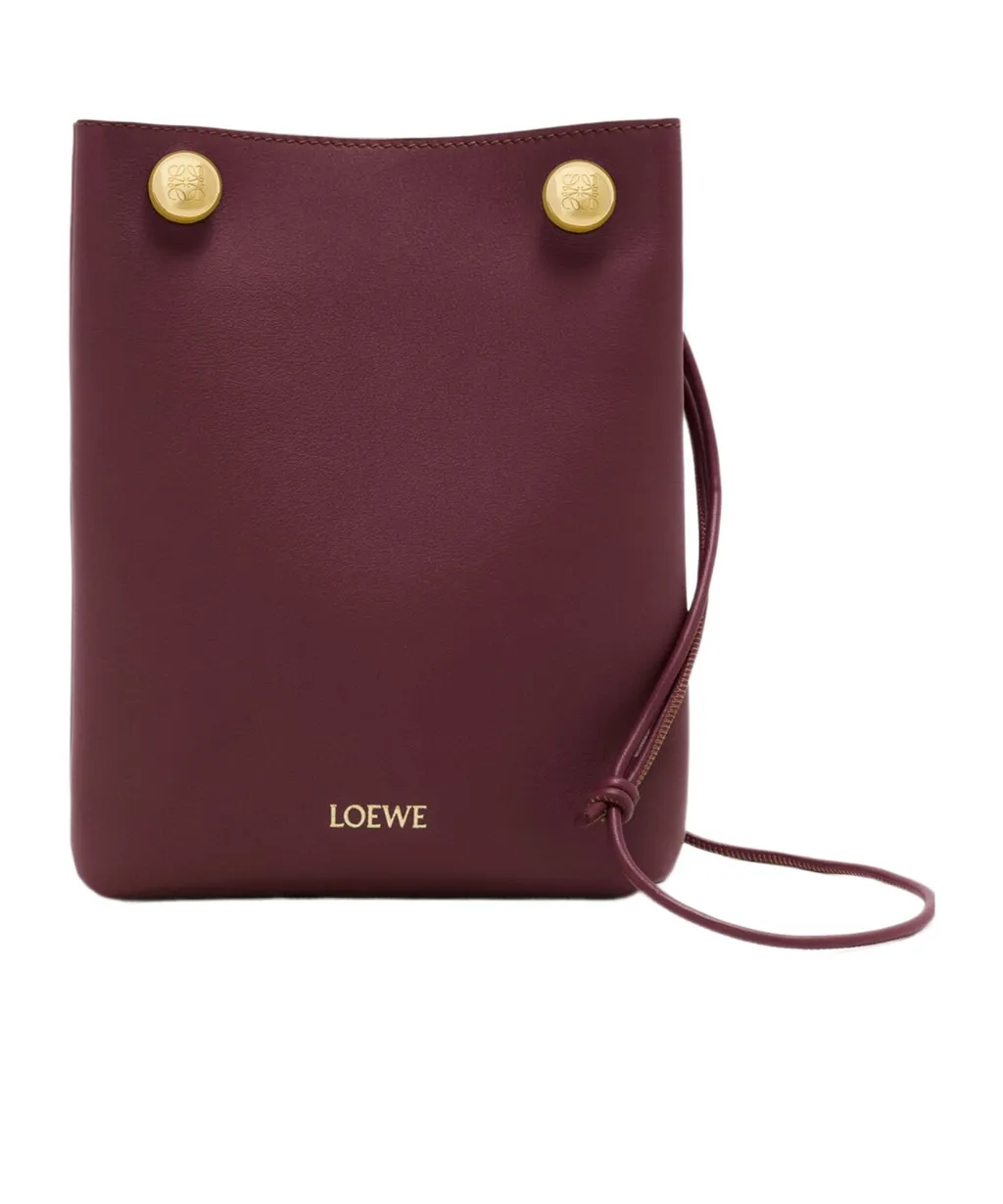 Pebble Pouch In Smooth Calfskin