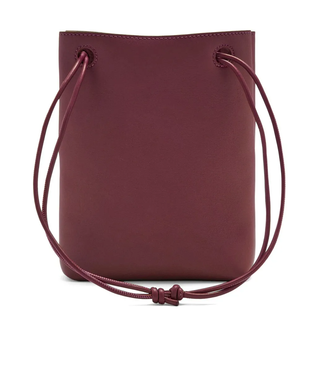 Pebble Pouch In Smooth Calfskin