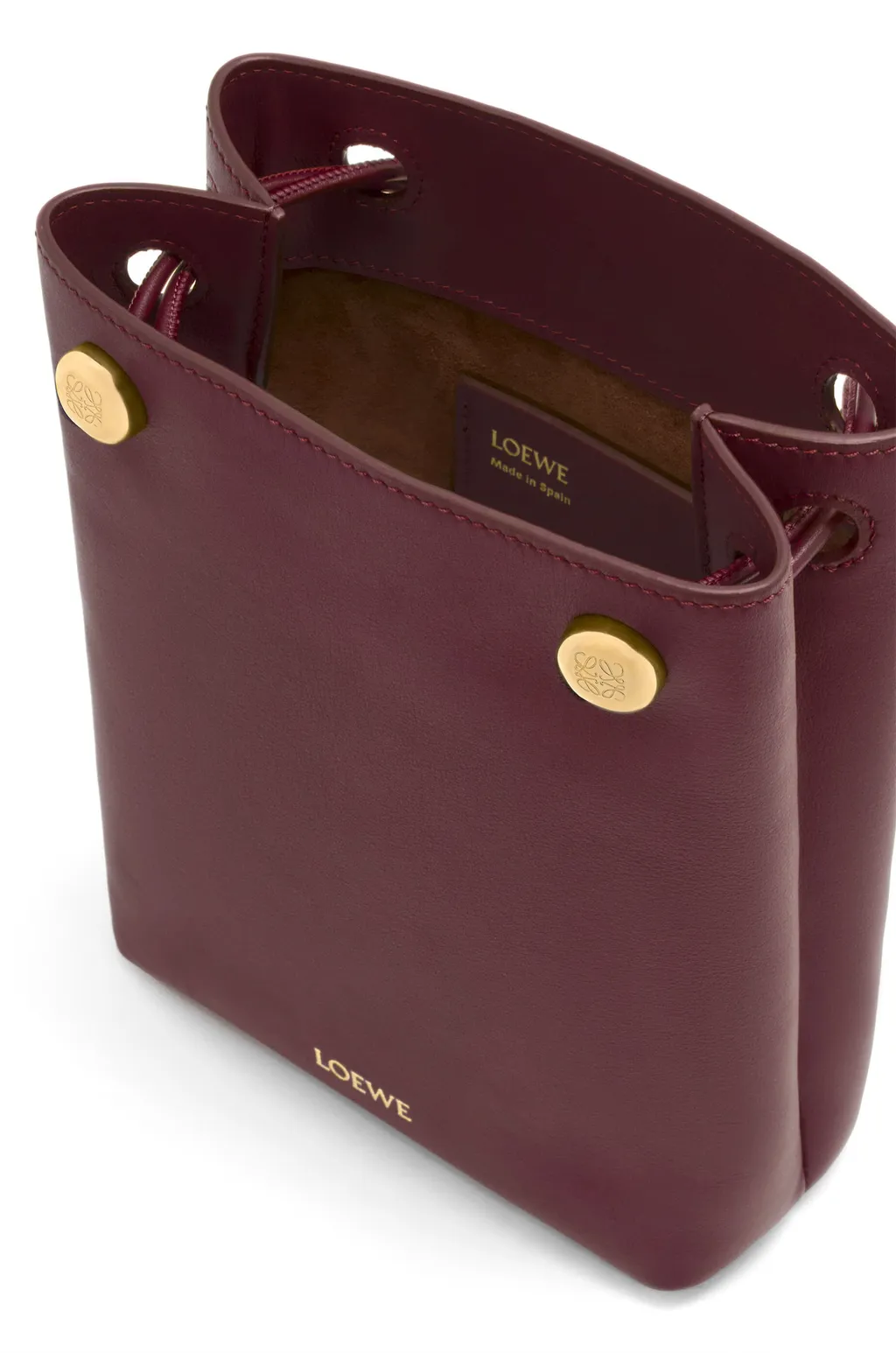Pebble Pouch In Smooth Calfskin