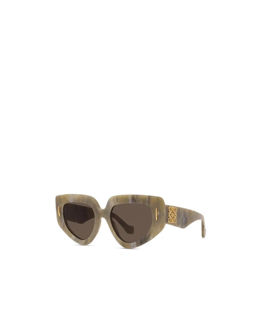 Anagram Geometric Frame Sunglasses