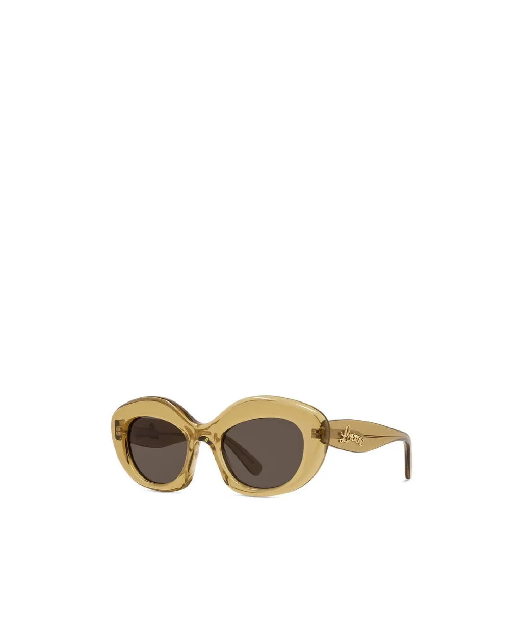 Curvy Cat-Eye Frame Sunglasses