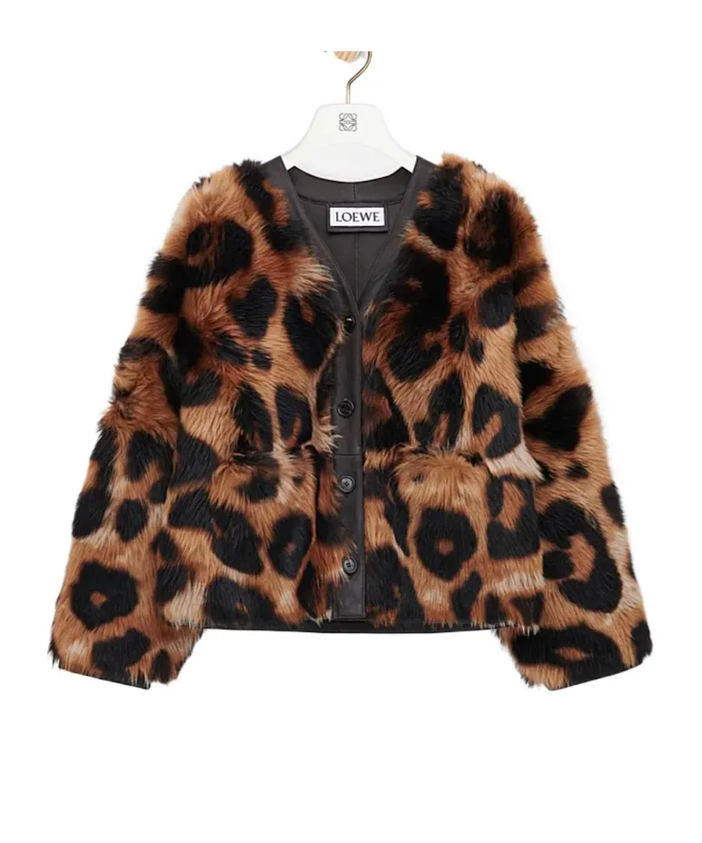 Shearling Cardigan