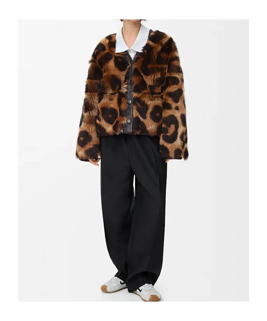 Shearling Cardigan