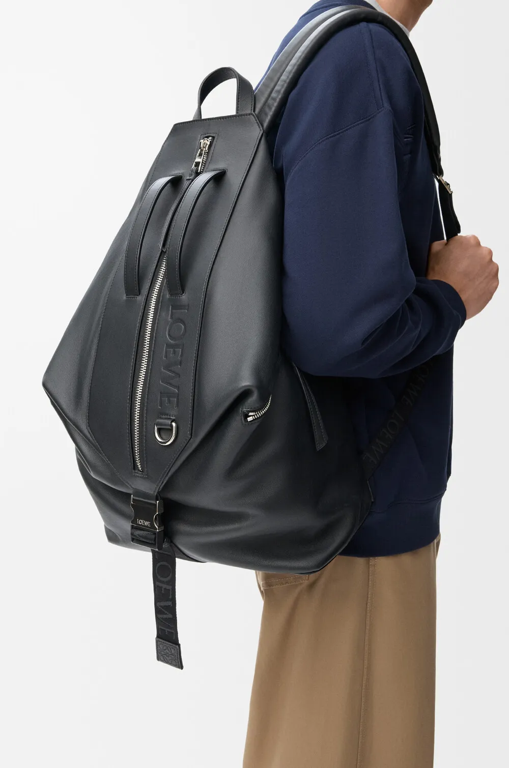 Convertible Backpack In Classic Calfskin