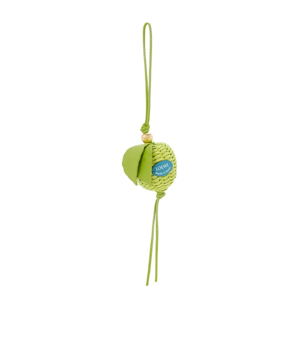 Apple Charm In Calfskin