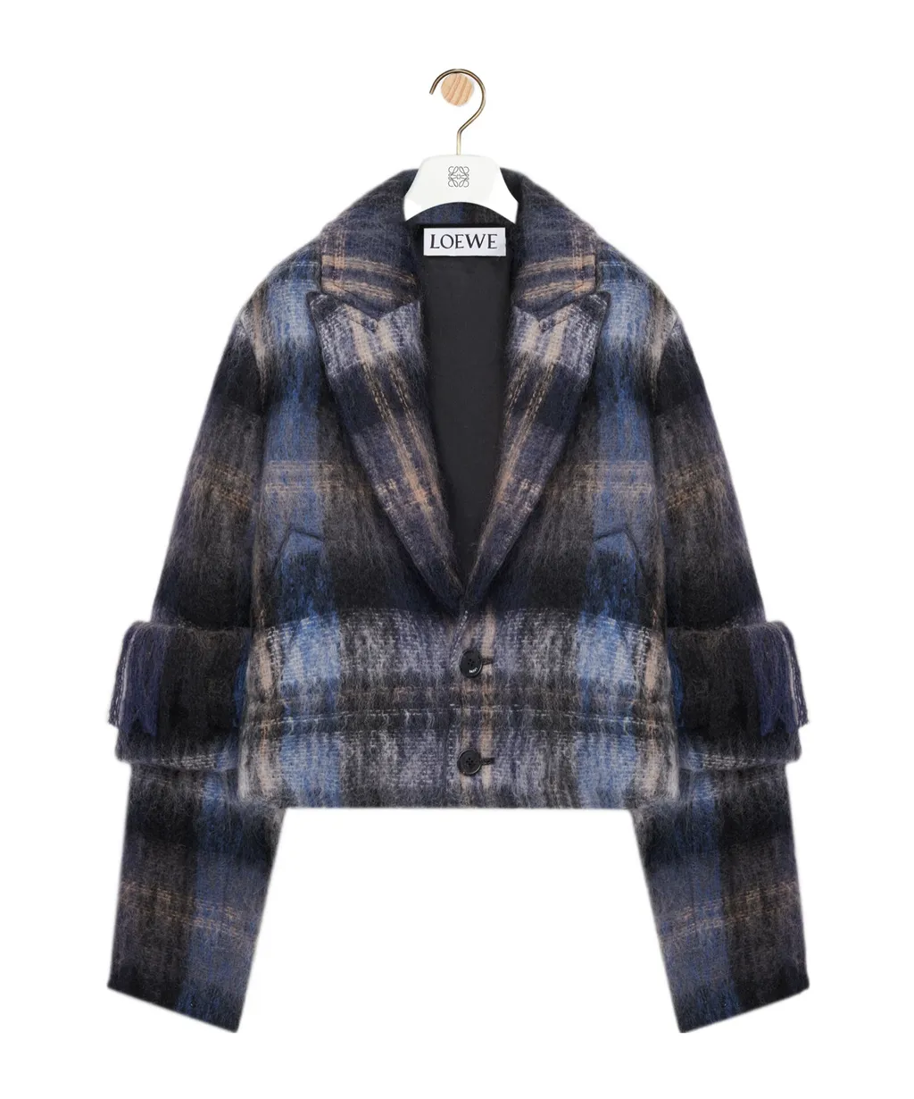 Mohair And Wool-Blend Jacket