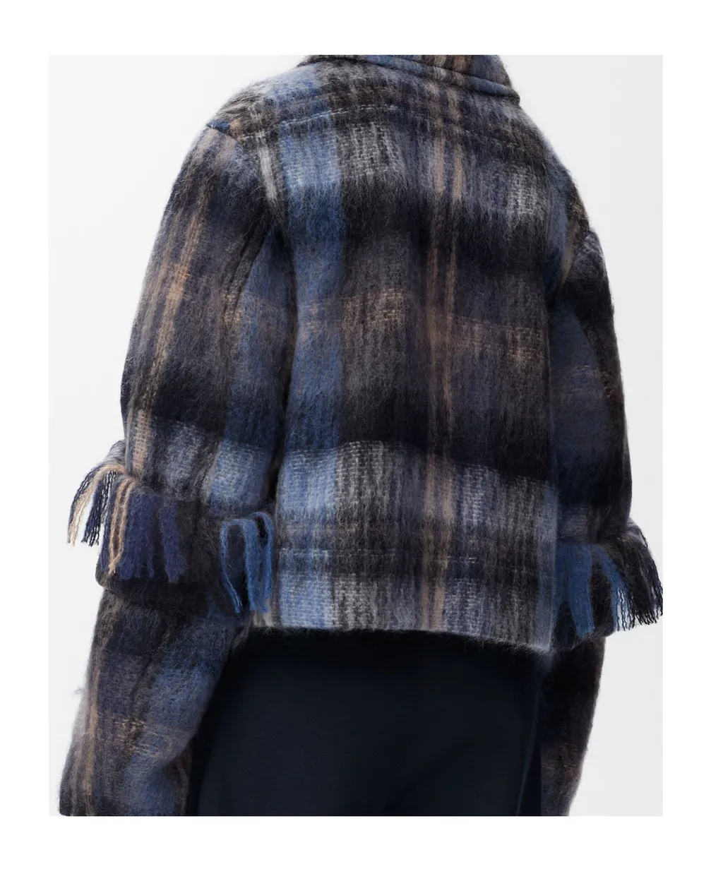 Mohair And Wool-Blend Jacket