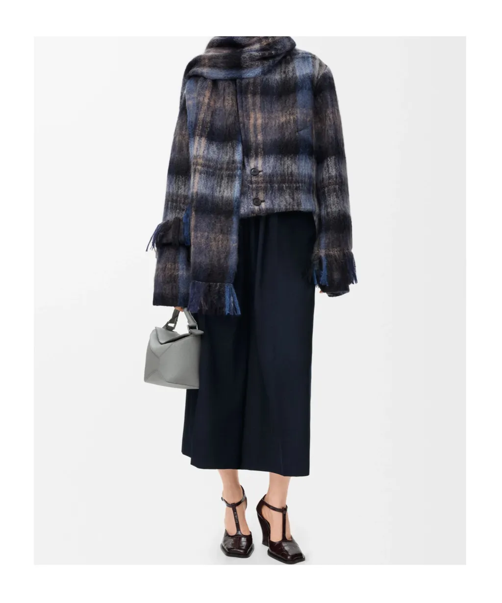 Mohair And Wool-Blend Jacket