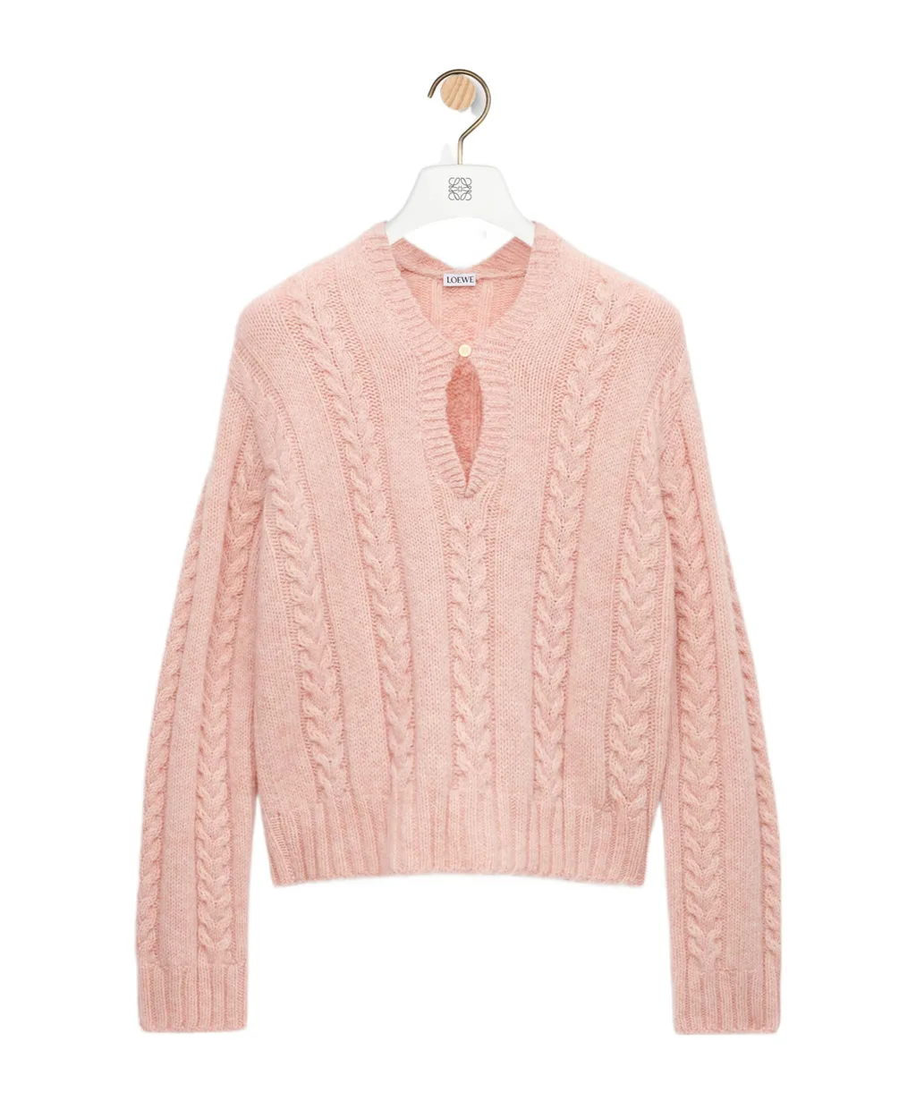V-Neck Knitted Jumper