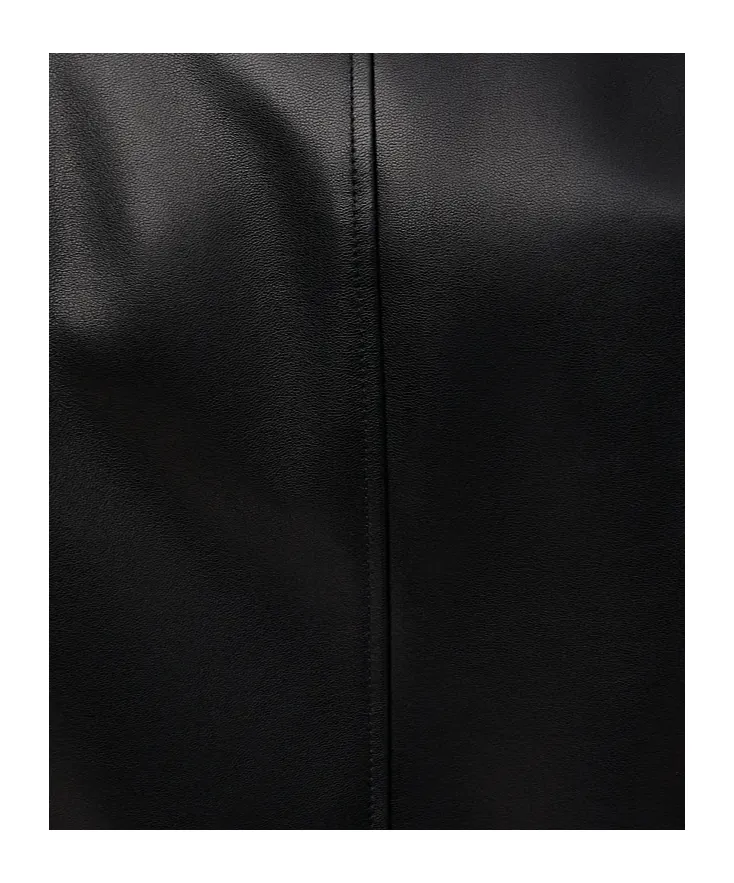 Elastic Waist Zipped Jacket