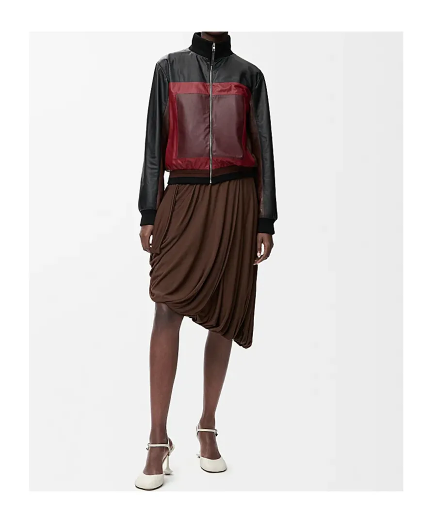 High Collar Cropped Jacket