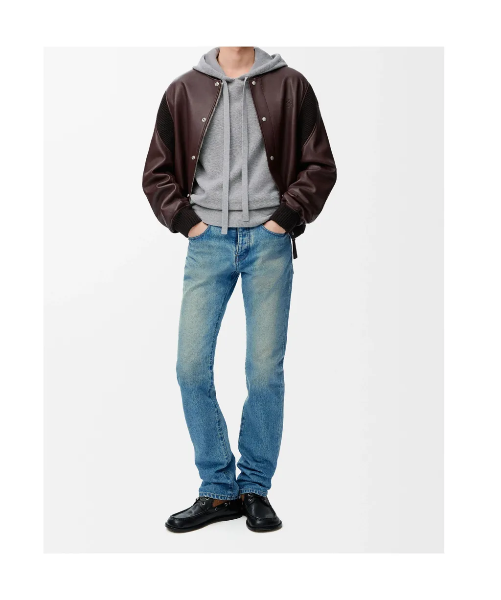 Wool Blend Hoodie Sweater