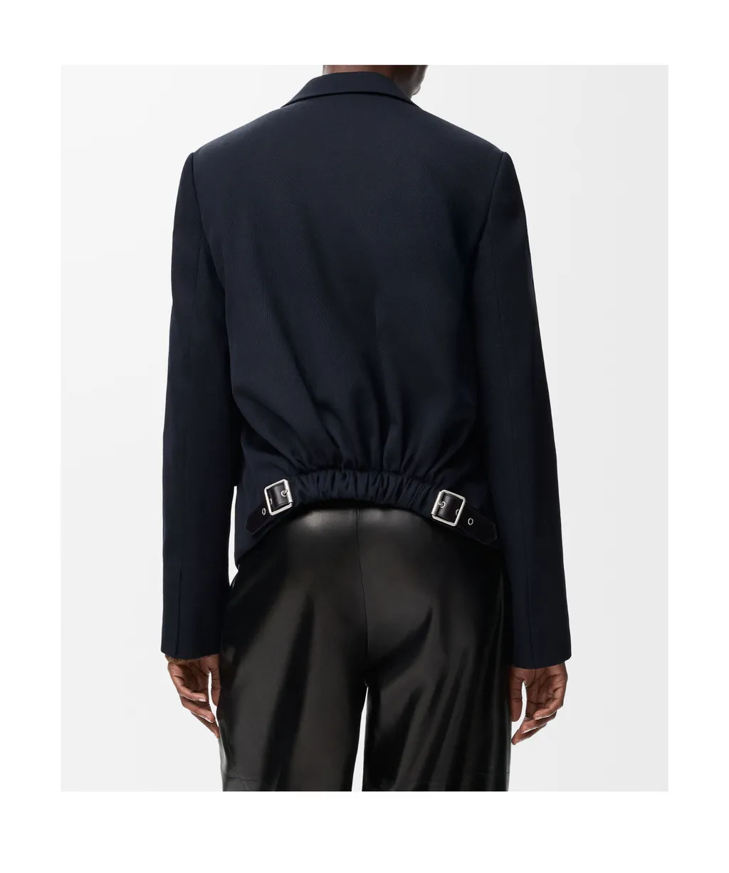 Single-Breasted Tailored Jacket