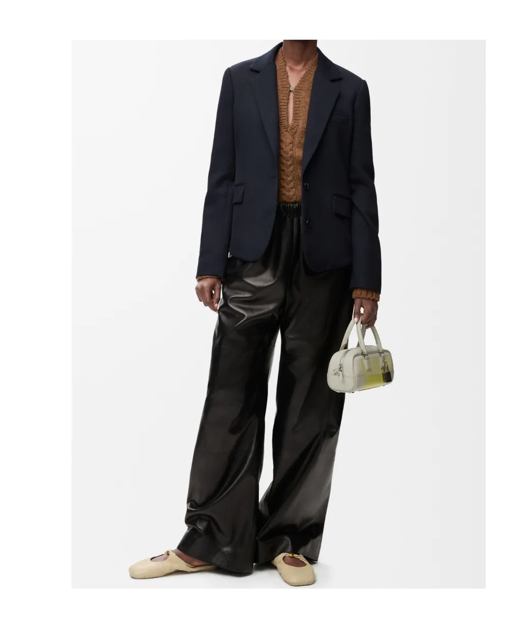 Single-Breasted Tailored Jacket