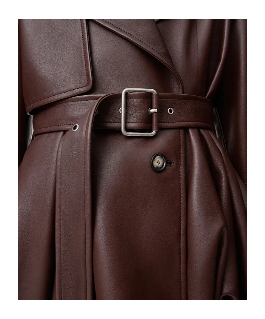 Anagram Embossed Belted Jacket