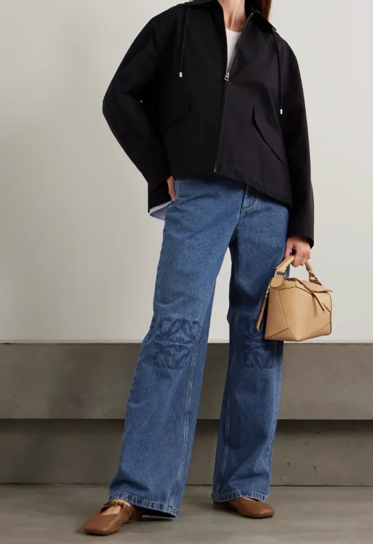 Anagram Baggy Jeans In Denim