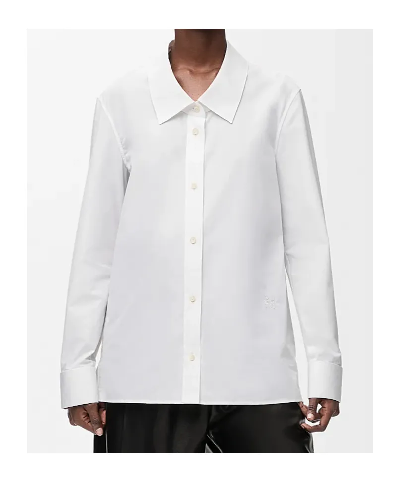 Embellished Poplin Shirt