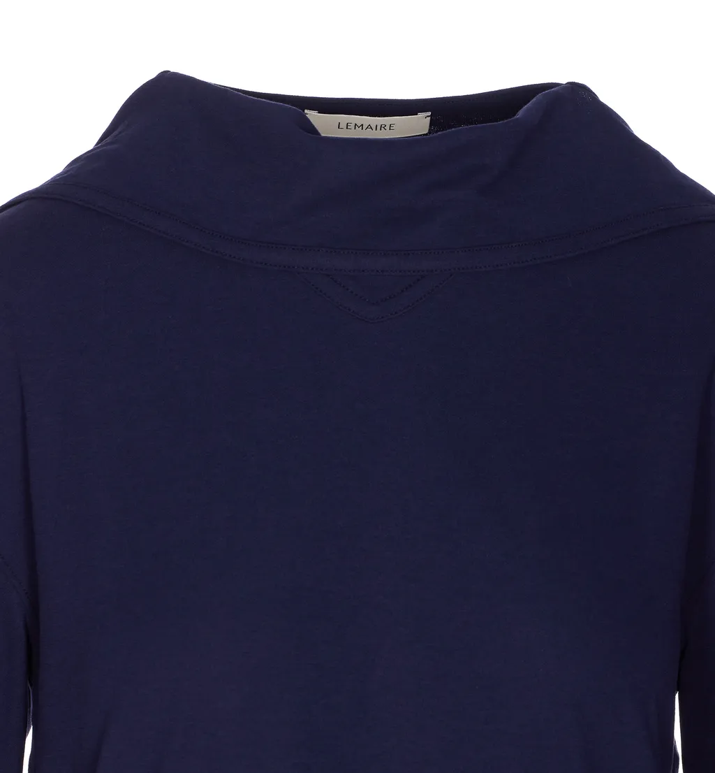 Scarf Detailed Long Sleeved Top