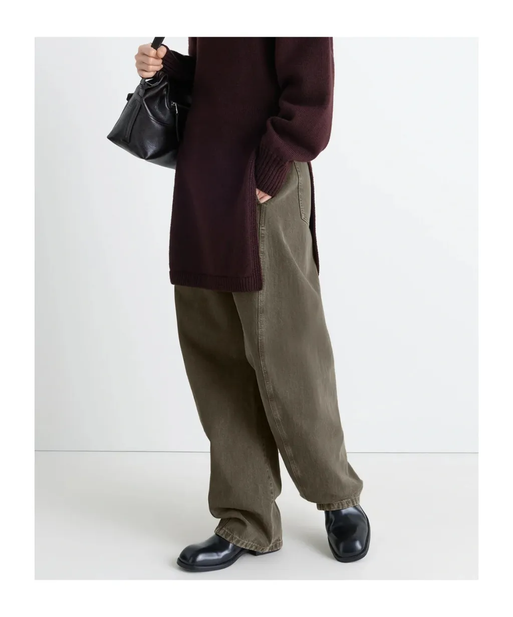 Twisted Belted Pants