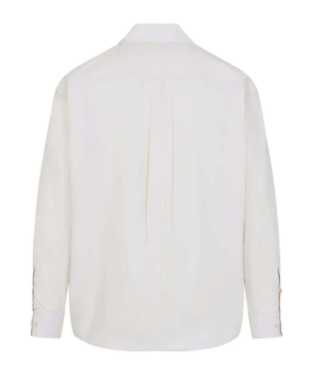 Long-Sleeved Button-Up Shirt