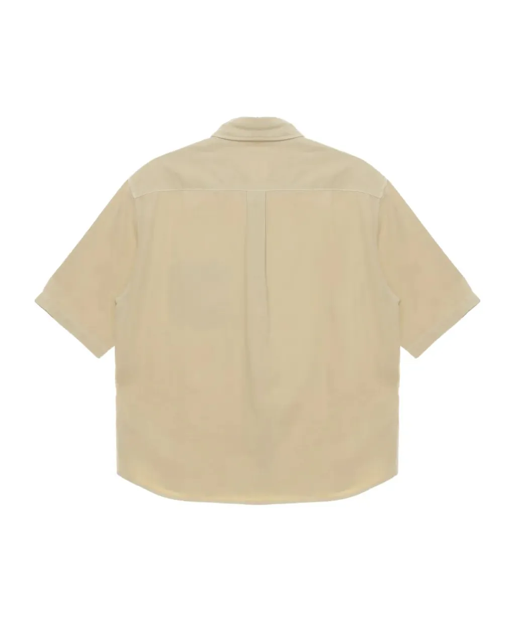 Short-Sleeve Denim Shirt