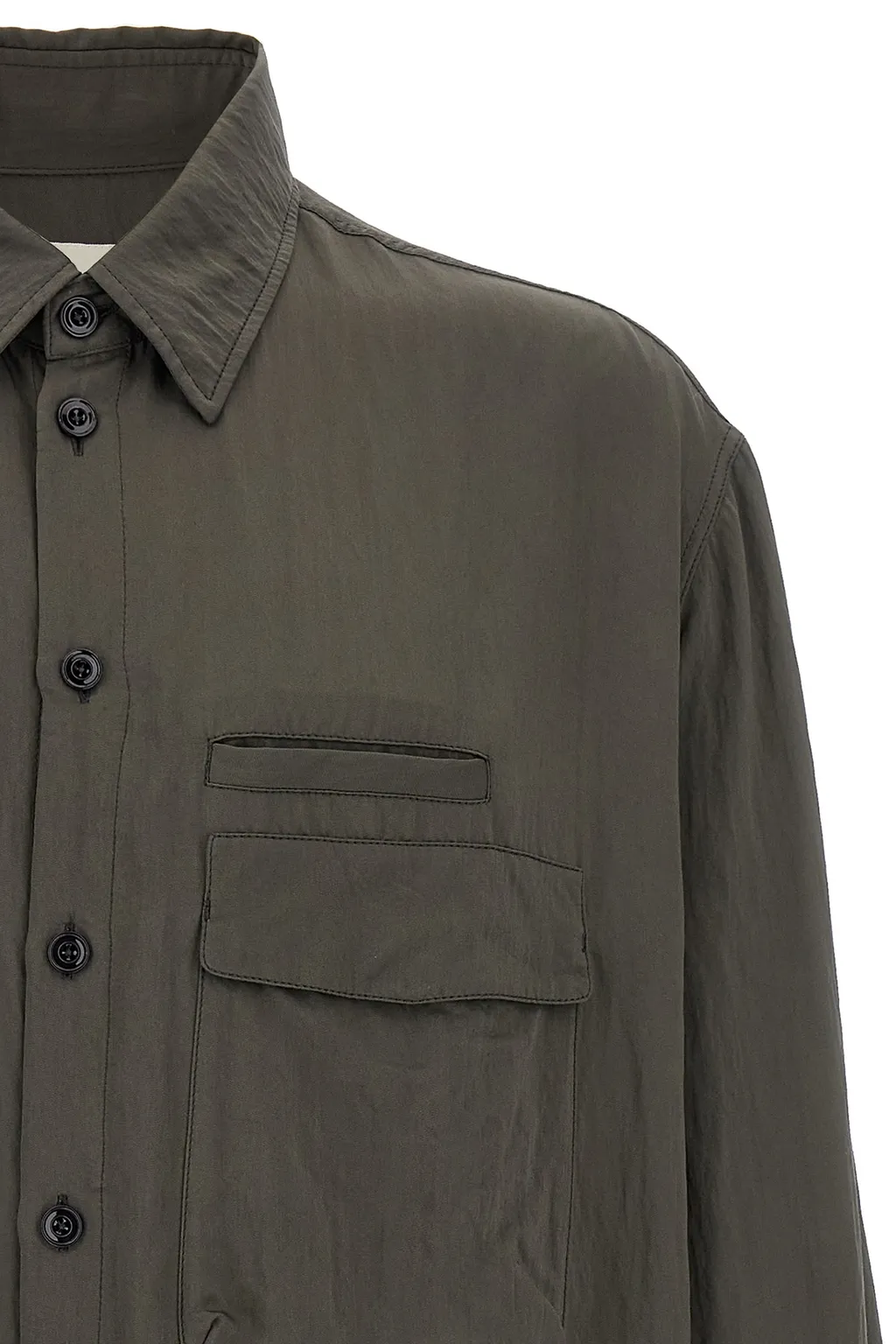 Utility Buttoned Overshirt