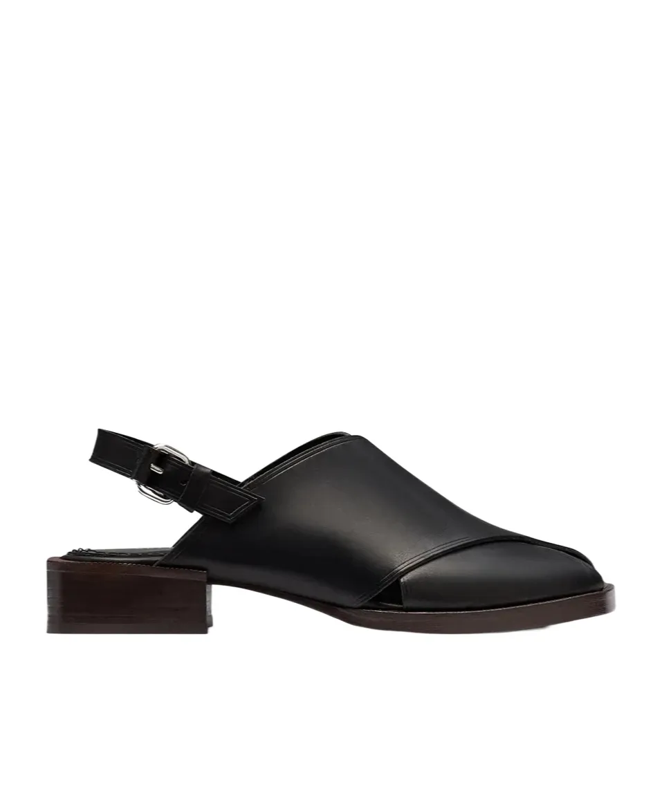 Cross Flat Sandals