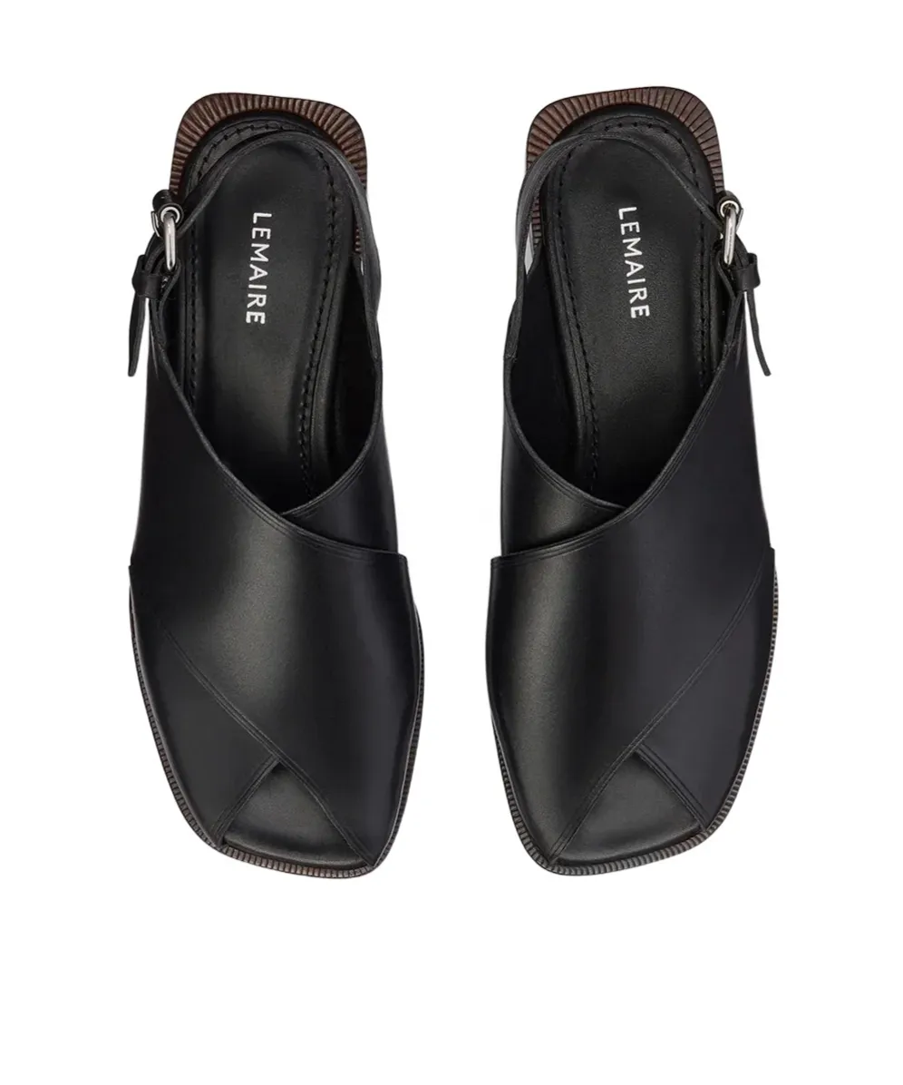 Cross Flat Sandals