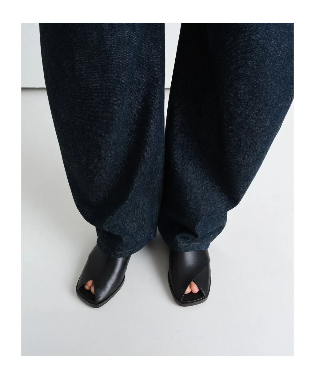 Cross Flat Sandals