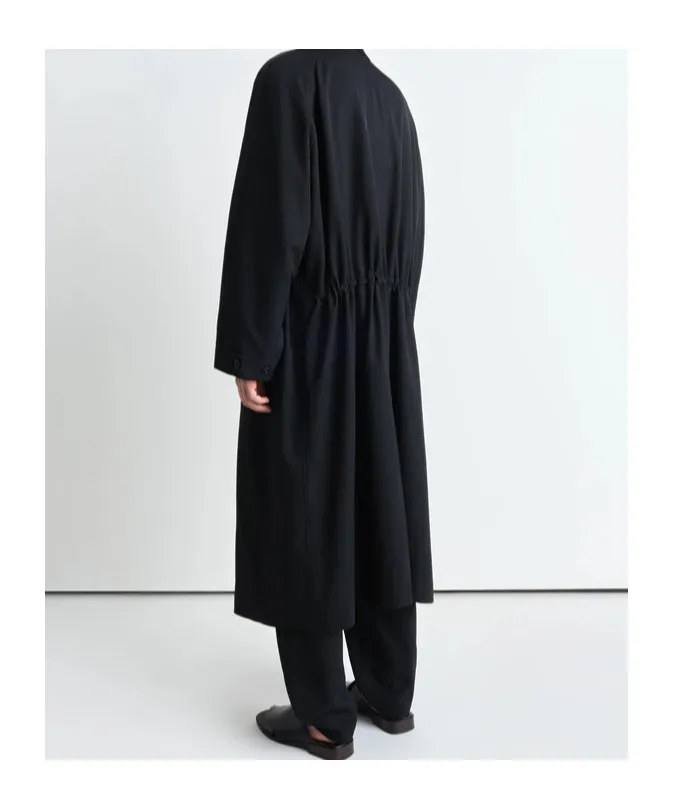 Single-Breasted Half Overcoat