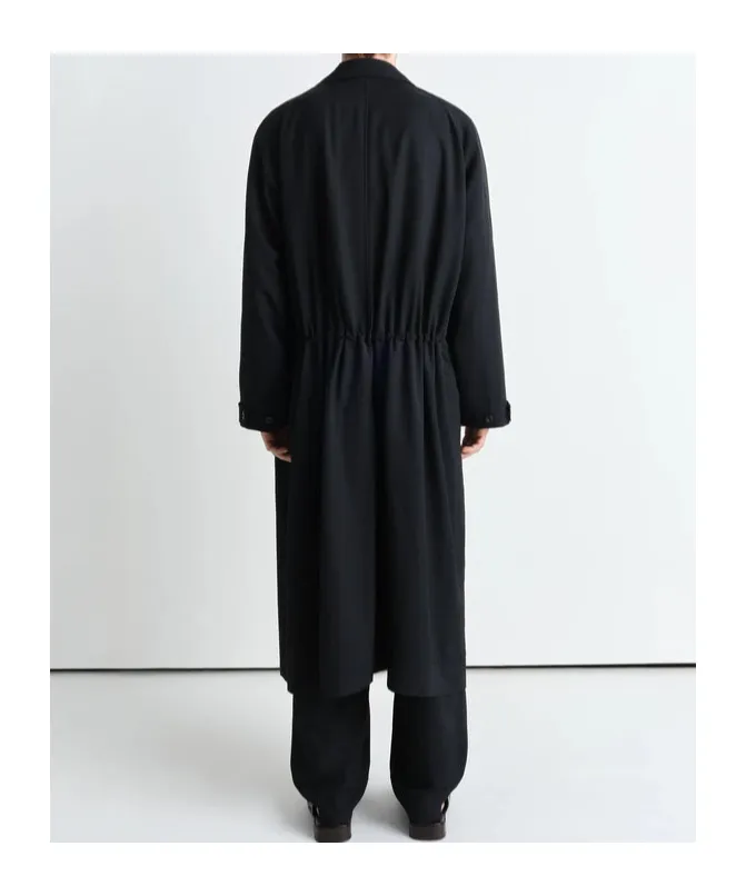 Single-Breasted Half Overcoat