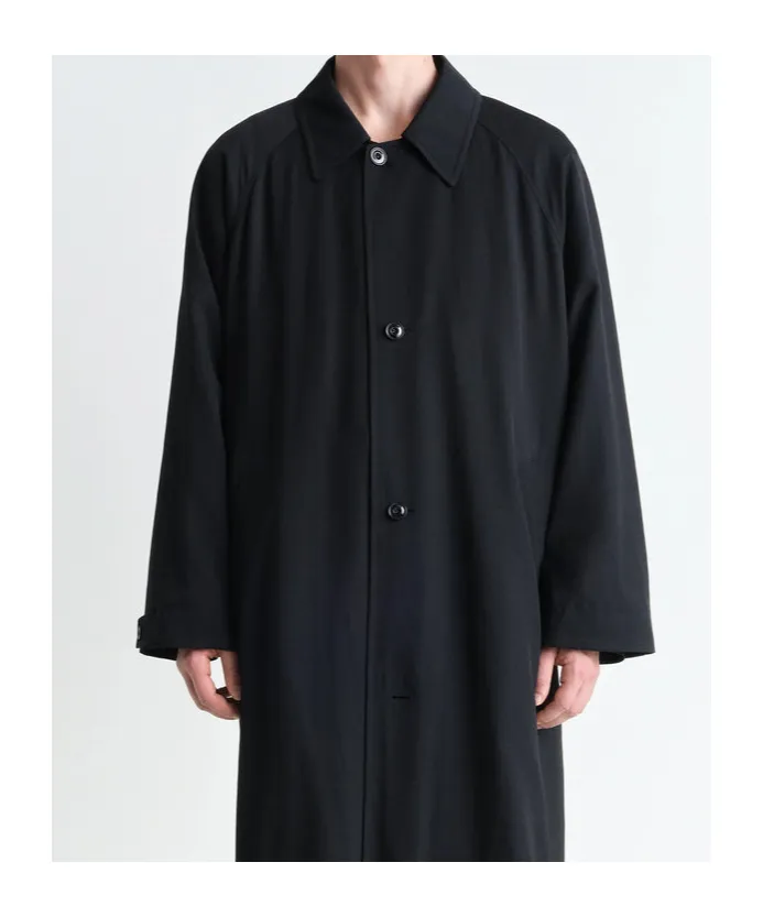 Single-Breasted Half Overcoat