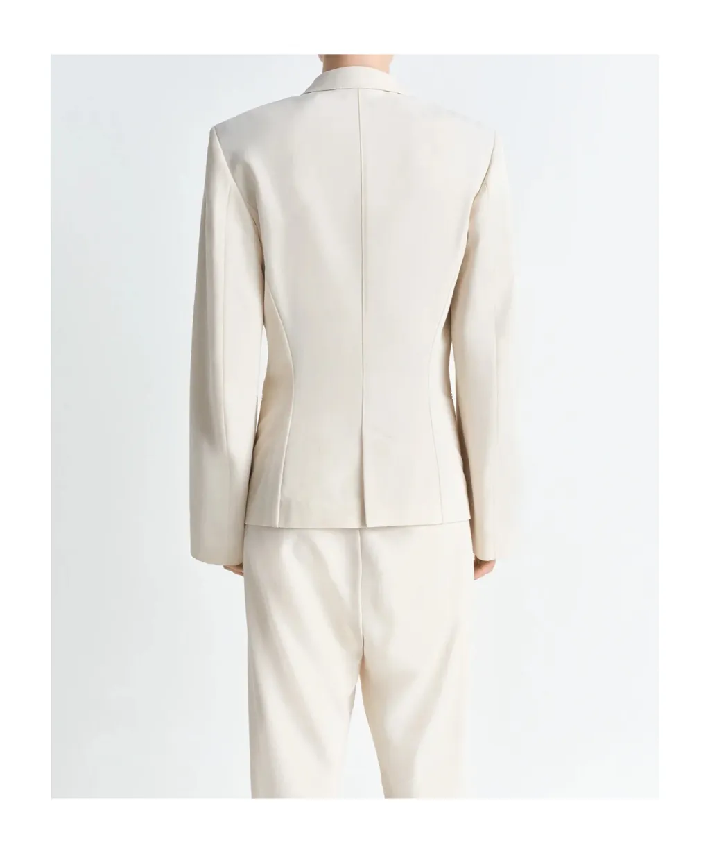 Single-Breasted Tailored Blazer