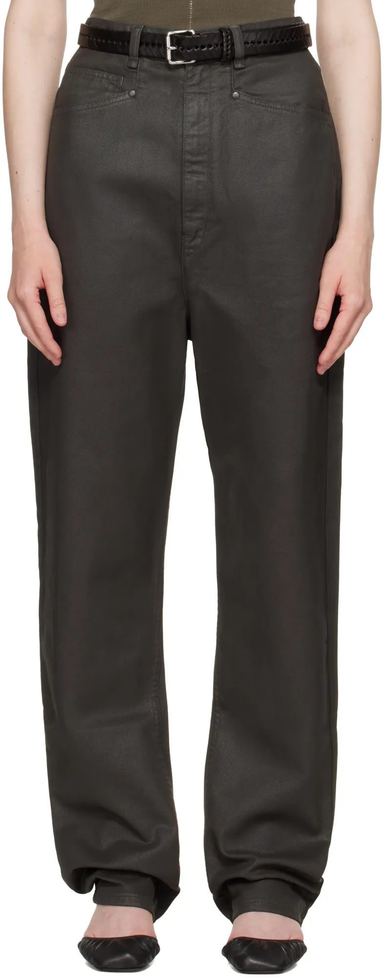 Dropped Crotch Jeans