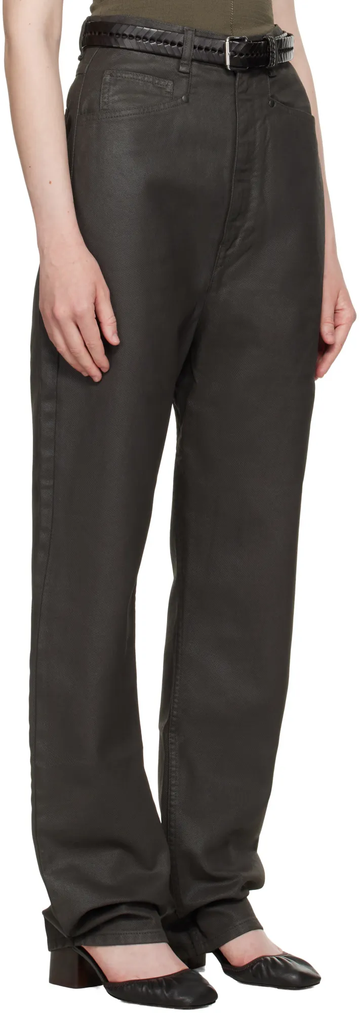 Dropped Crotch Jeans