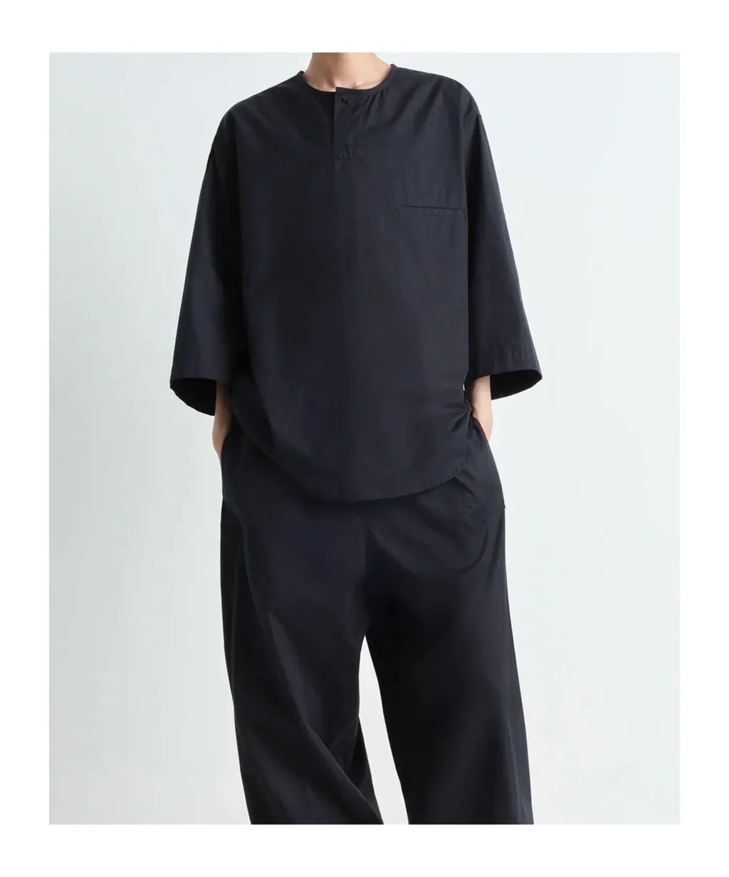 Henley Button Shirt