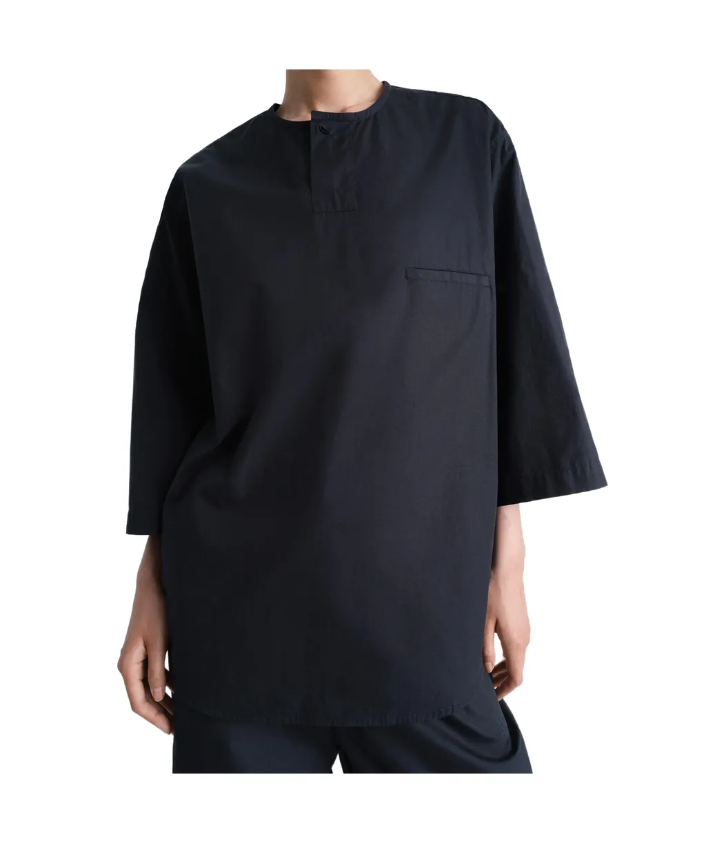 Henley Button Shirt