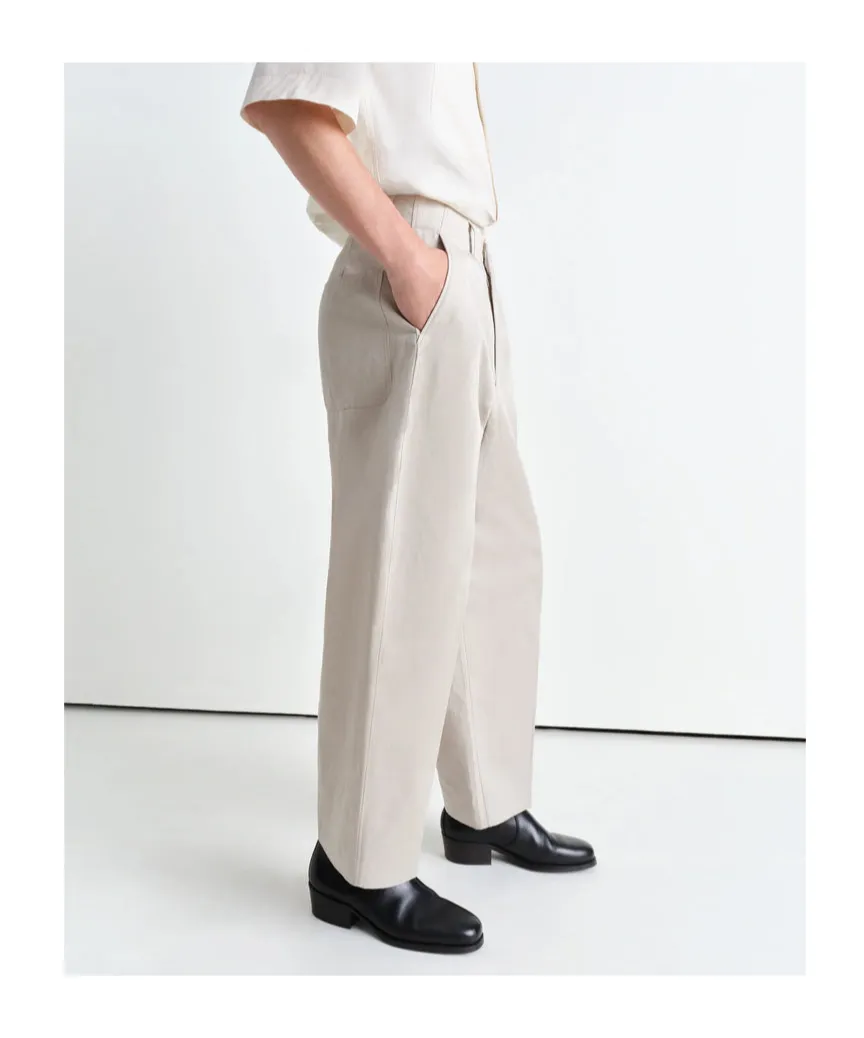 Belt Loops Casual Pants