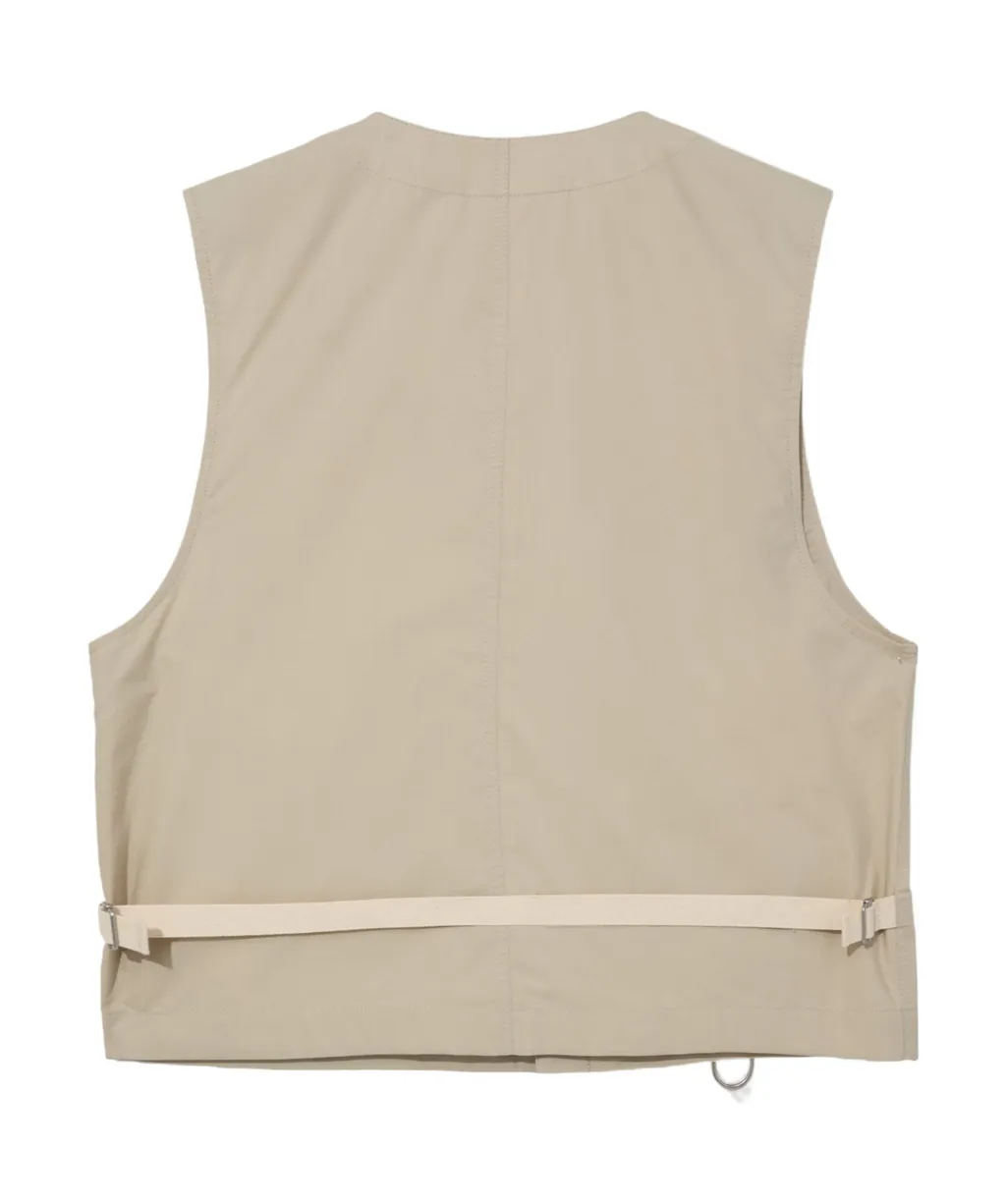 V-Neck Buttoned Gilet