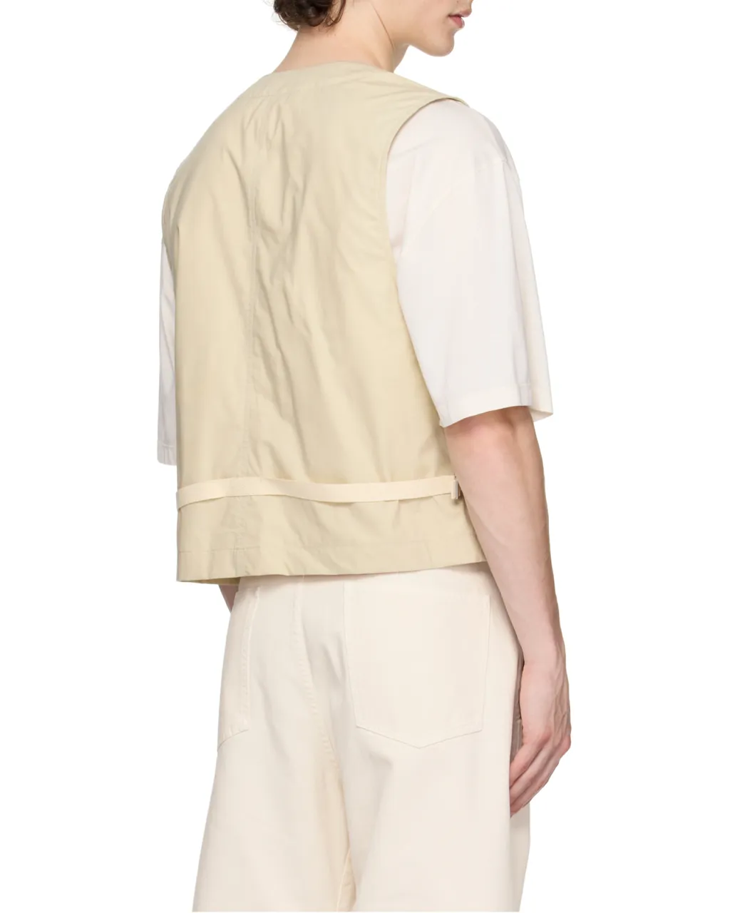 V-Neck Buttoned Gilet