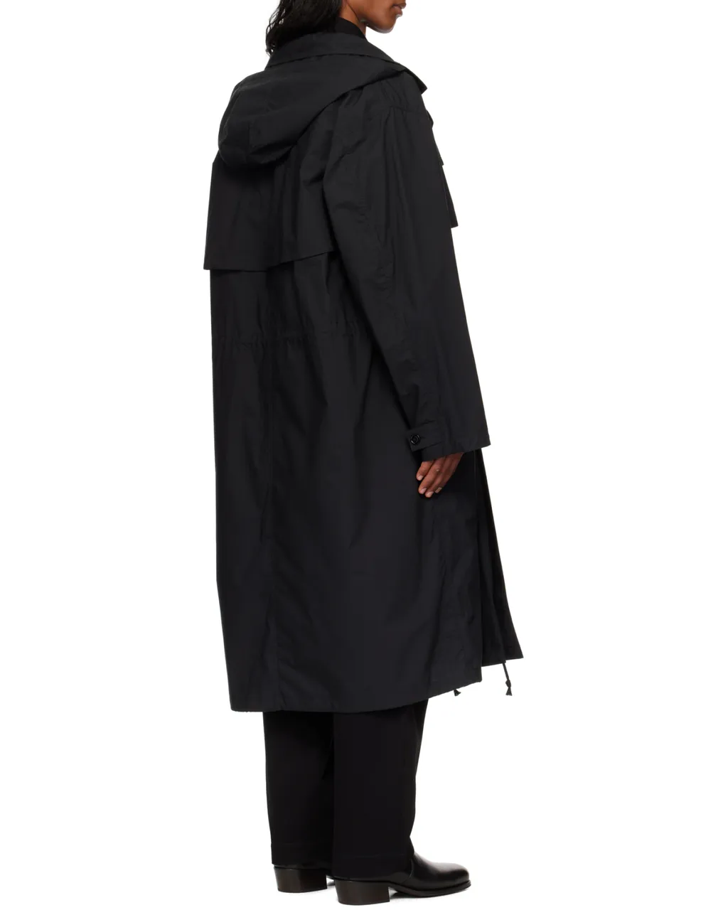 Light Hooded Trench Coat