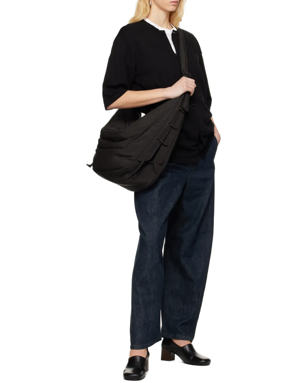 Short Sleeve Button-Front Shirt