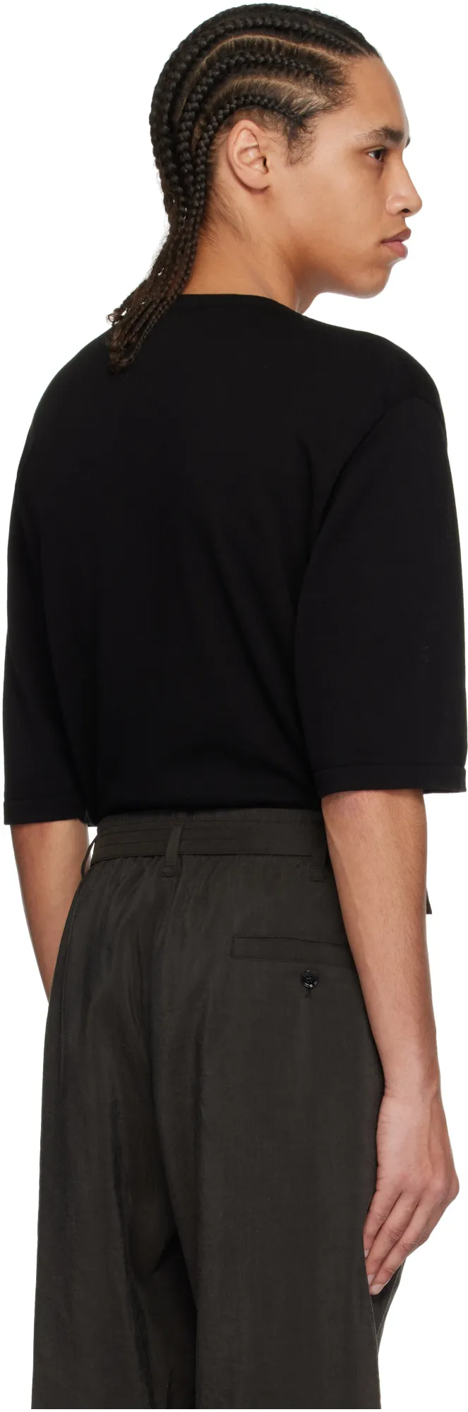 Short Sleeve Button-Front Shirt