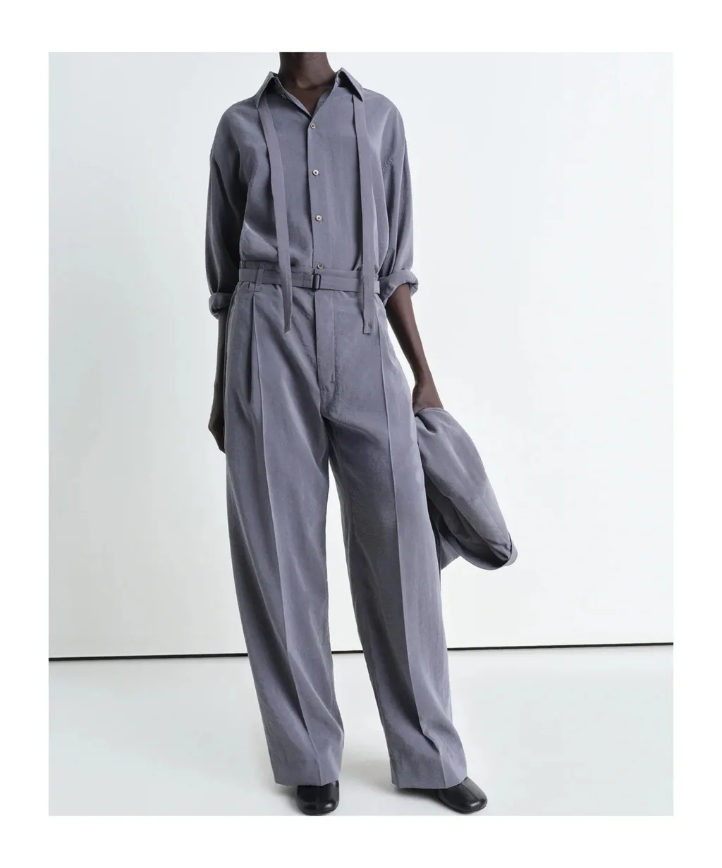 Belted Relaxed Pants