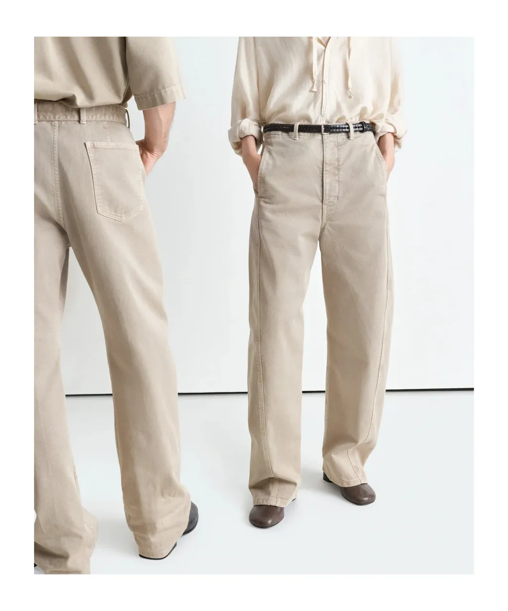 Twisted Belted Trousers