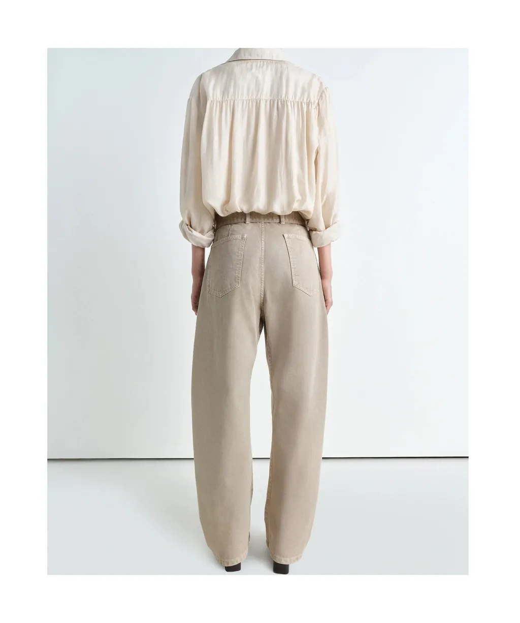 Twisted Belted Trousers