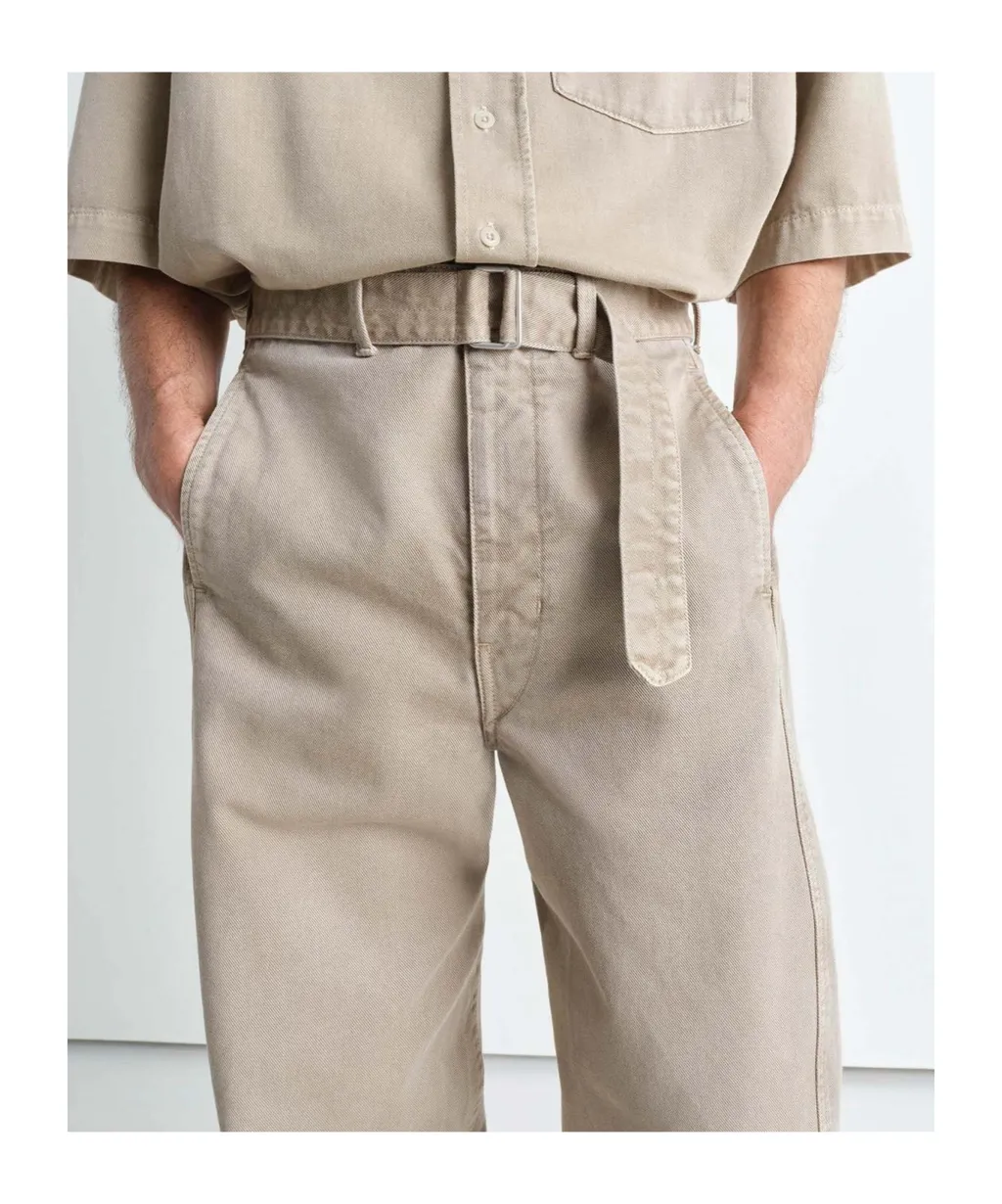 Twisted Belted Trousers
