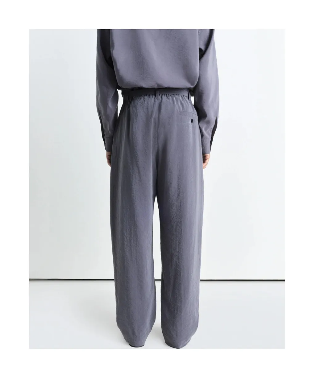 Belted Tapered Pants