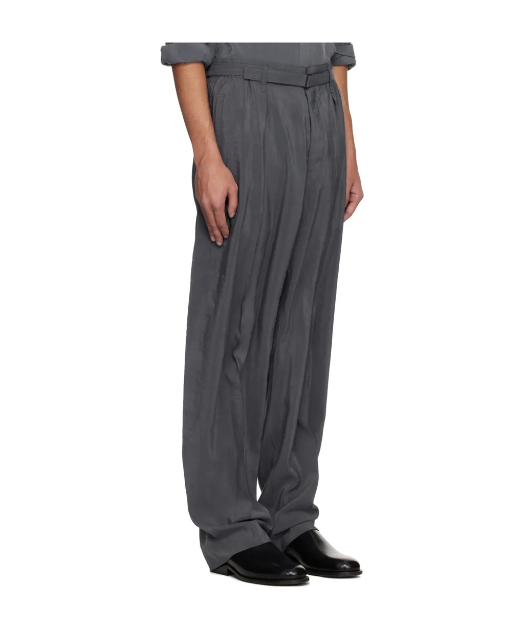 Belted Tapered Pants